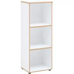 Mid.you Aktenregal in Weiß und Eiche Artisan von Innostyle