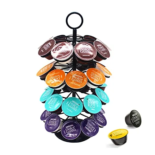Kapselhalter für Dolce Gusto 36 Stück | Drehbarer Kapselspender