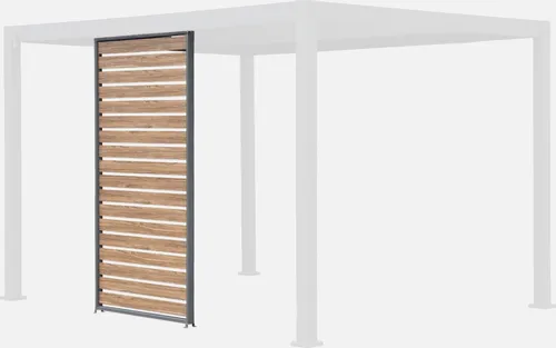 Produktbild sweeek Lamellenwand 130 cm für bioklimatische Pergola Triomphe