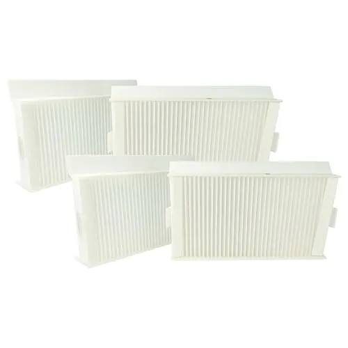 vhbw Filterset kompatibel mit Wernig ComfortVent G90-180 Lüftungsgerät - Luftfilter G4 / F7 (4 Stück), 24 x 12 x 5 cm, Weiß