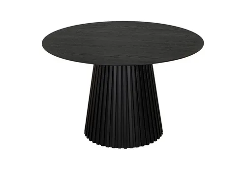 bene living Esstisch Andria - Rund 120 cm aus hochwertigem Eichenholz - Eleganter runder Esstisch mit 120 cm Durchmesser, edler Massivholz-Tischplatte und stabilen Lamellen-Gestell. Ideal für stilvolle Essbereiche und bietet eine pflegeleichte Oberfläche.