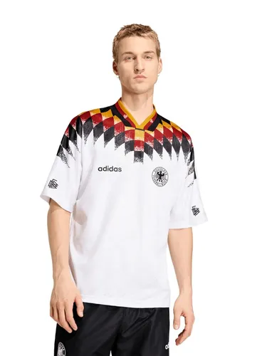 adidas Performance Fußballtrikot DEUTSCHLAND HEIMTRIKOT 1994 (1-tlg) weiß XXXL (56) - Klassisches Fußballtrikot im Retro-Design, hergestellt aus recyceltem Polyester. Ideal für Fans und sportliche Aktivitäten, bietet es hohen Tragekomfort und eine ansprechende Optik.