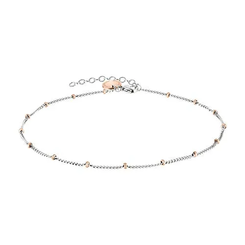 Liebeskind Fußkettchen Edelstahl 27 cm (Bicolor 2) in silber von Liebeskind Berlin