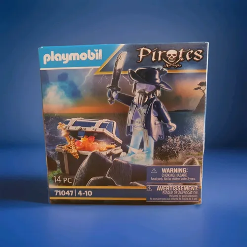 Playmobil 71047 - Pirates Piratenschatz mit Wächter - Sets für kreative Abenteuer mit detailgetreuem Piratenschatz und Wächter, ideal für spannende Spielstunden.