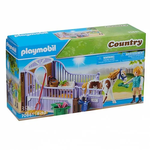 Playmobil 70861 Pony und Kavalier, 39 Teile - Spielfigur Spielsets mit 39 Teilen, kreatives Spielvergnügen für Kinder mit hochwertigem Zubehör von Playmobil.