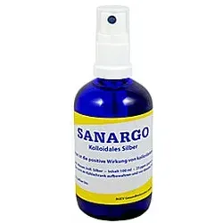 Produktbild Sanargo Kolloidales Silber Sprühflasche 100 ml
