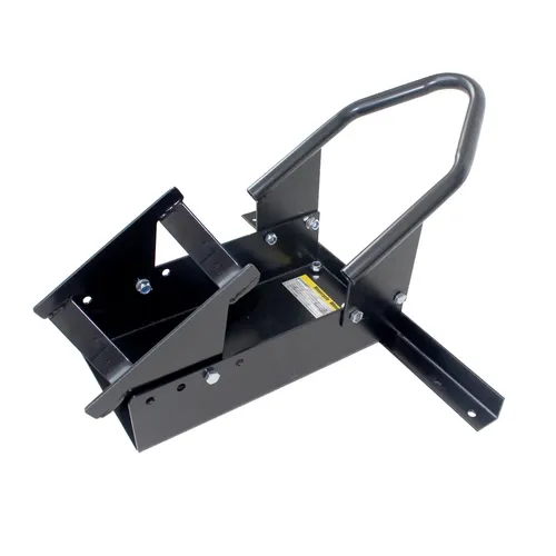 MaxxHaul 80077 Motorrad-Ständer drehbar für Hinterrad 35,5–53,3 cm schwarz