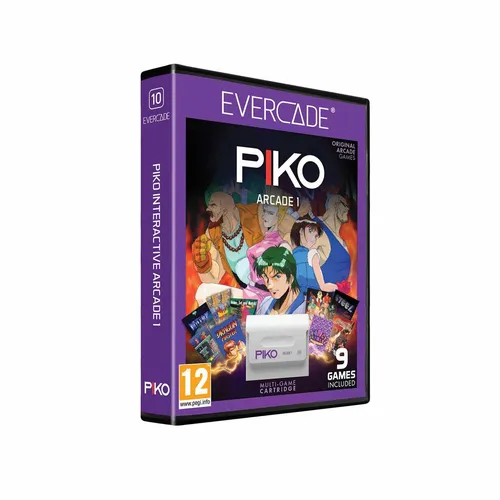 Evercade Piko Arcade 1 für Blaze TAB Plus - Retro Gaming Sammlung für Blaze TAB Plus, enthält klassische Arcade-Spiele und bietet 3 Jahre Herstellergarantie.
