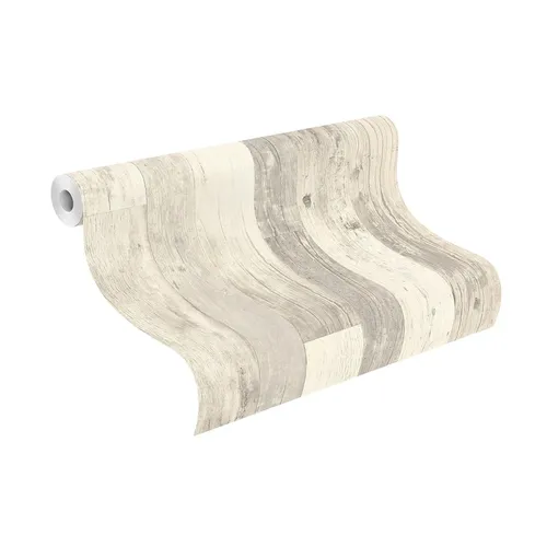 Rasch Tapete Vliestapete 941647 Grau Beige stylisch Holzdielen,0,79€/m