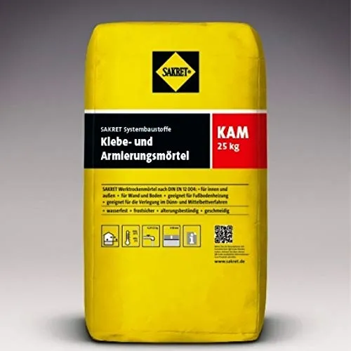 Sakret Mörtel Klebe und Armierungsmörtel 25 kg von SAKRET