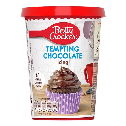 Betty Crocker Tempting Chocolate icing 400g Frosting
