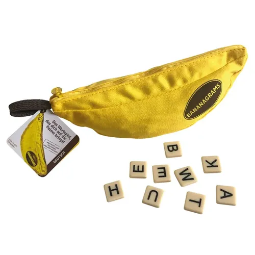 Asmodee  Bananagrams Classic Familienspiel Wortspiel Gesellschaftsspiel Spiel