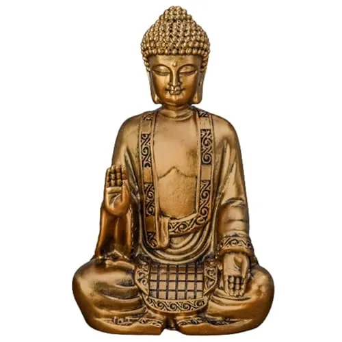 Zen Light SBM4 Bodhi Statue, Gold, 14cm Höhe in gold von Zen Light