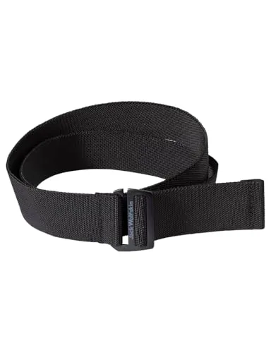 Jack Wolfskin Unisex Light Belt Gürtel, Black, ONE Size