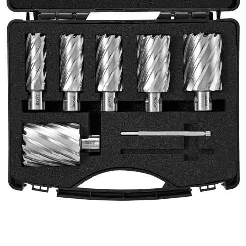VEVOR Kronenbohrer-Set Metall 6 tlg. von Vevor