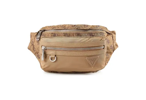 Guess Berlin Gürteltasche M 26 cm  braun in beige von GUESS