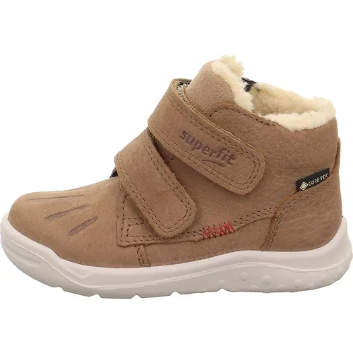 Superfit Whaley braun/rot (3000) 28 - Freizeitschuhe & Sneaker für Kinder, ideal für kleine Entdecker mit wasserdichter GORE-TEX Membran und praktischem Klettverschluss für kinderleichten Einstieg.