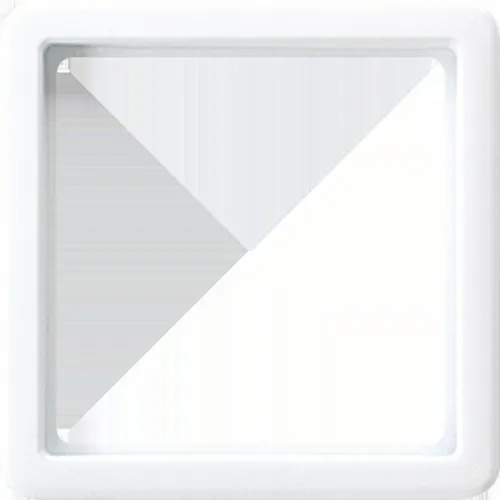 Jung CD561Z5WW Zwischenrahmen 55x55, Serie CD, alpinweiß