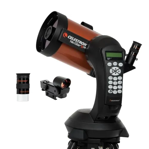 Celestron Nex Star (11036) Teleskop - Hochwertiges computergestütztes Teleskop für Sternbeobachtungen, mit einfacher Bedienung und exzellenter Bildqualität.
