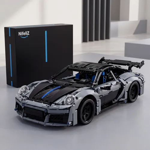 Nifeliz NF10328 Stinger RS Sportwagen Klemmbausteine – 2362 Teile für Erwachsene