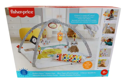 Fisher-Price HBB74-5 Sinnes Baby Spieldecke von Fisher-Price