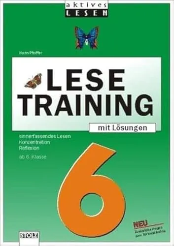 Lustiges Lesetraining, neue Rechtschreibung, Ab 6. Klasse