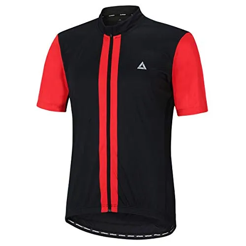 Airtracks Funktions Fahrradtrikot Kurzarm Pro Line II - schwarz-rot - XXL - Radsport-Trikots & -Shirts für Herren, aerodynamische Passform und schnelltrocknendes Material für optimalen Komfort bei jedem Wetter.