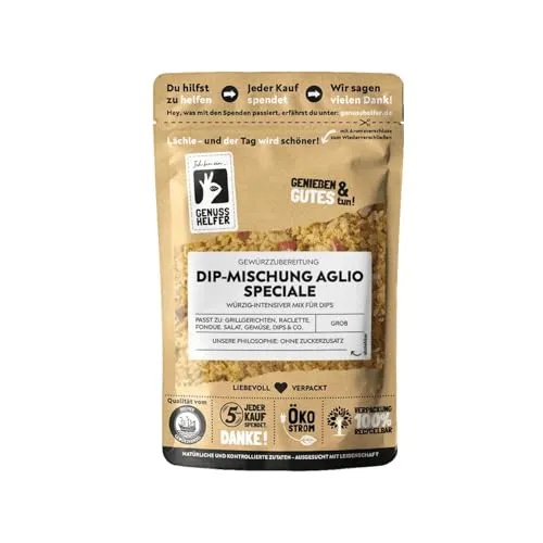 Bremer Gewürzhandel Dip-Mischung Aglio Speciale, leicht pikant, Gewürzzubereitung für Aglio Speciale Dip, Dips selber machen, 3 x 100g