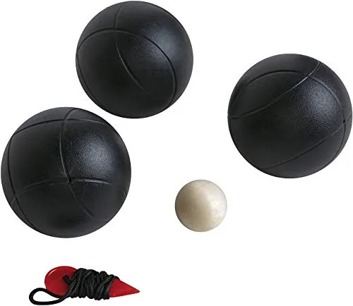 WDK PARTNER CB-93 Boules Pétanque 3 Kugeln, Couleur - Boule-Spiele mit langlebigen und hochwertigen Kugeln, ideal für Freizeit und Turniere, flexibles Design für verschiedene Spielstile.