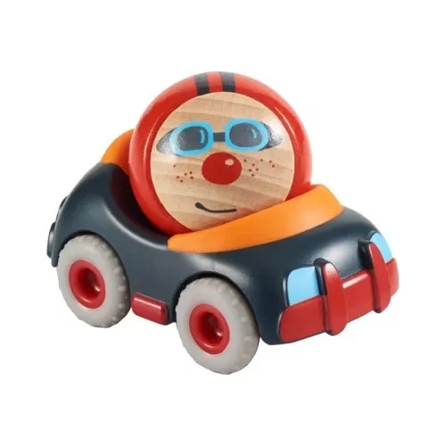 HABA Kullerbü Crashauto mit Kugel Colin Crashpilot - Spielzeugauto für Kinder ab