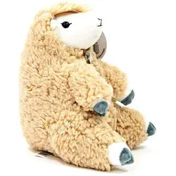 Kögler Plüsch Schaf Zippy mit Reißverschluss zum ausziehen Kuscheltier 20 cm