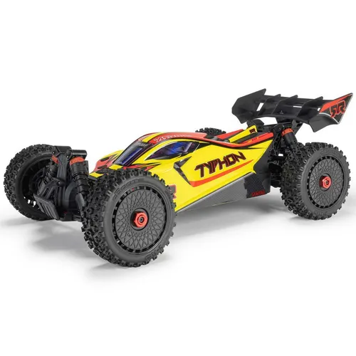 Arrma ARA4206V4T2 TYPHON 1:8 MEGA 665 4x4 RTR Buggy Gelb
