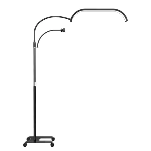 Dimmbare Halbmond Lampe Beauty Light mit Fernbedienung