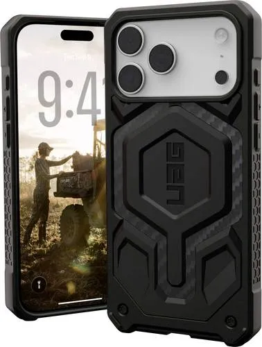 UAG Case Cover für iPhone 17 Pro Max - Robuste Handyhülle - Taschen & Schutzhüllen - Schocksichere und rutschfeste Schutzhülle für optimalen Schutz des iPhone 17 Pro Max, leicht und stylish in Schwarz.