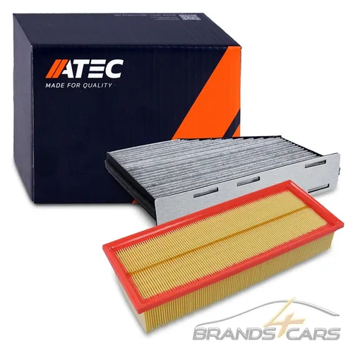 ATEC LUFTFILTER + INNENRAUMFILTER FÜR AUDI A3 Q3 SEAT LEON SKODA OCTAVIA SUPERB