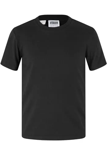Urban Classics Kinder T-Shirt Girls Stretch Jersey Tee, T-Shirt für Mädchen, Rundhals, erhältlich, Größen 110/116-158/164