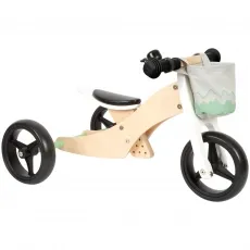 small foot Laufrad und -dreirad Salbeigrün 294620 - Kinderfahrzeuge: Dieses vielseitige Laufrad-Trike in Salbeigrün begeistert kleine Biker mit modernem Design und zahlreichen Ausstattungsmerkmalen für sicheres Fahren.