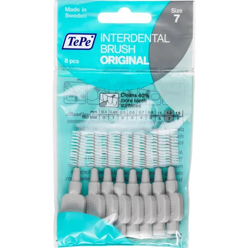 TePe Interdentalbürsten Original ISO 7 (8 x, 1.30 mm) (7317400015484)
