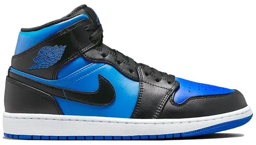 Nike Herren Air Jordan 1 MID SE DH6933 100 Diamond Schuhe in schwarz von Jordan