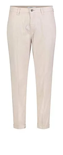 MAC Damen Chino Turn Up - Art.0434L307500 208R - Stoffhosen mit schmal zulaufendem Bein und normaler Leibhöhe. Hergestellt aus hochwertigem Authentic Stretch Gabardine für hohen Tragekomfort und figurschmeichelnden Look.