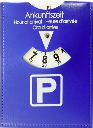 HP Autozubehör 19941 Parkscheibe 15cm x 11cm Kunstleder