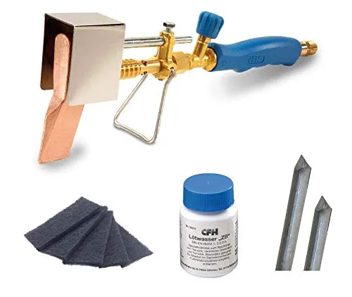 CFH Dachrinnenlötkolben Set