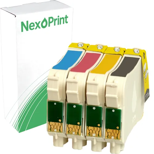 Kompatible Tinten ersetzt Epson C13T071540 Multipack KCMY 4