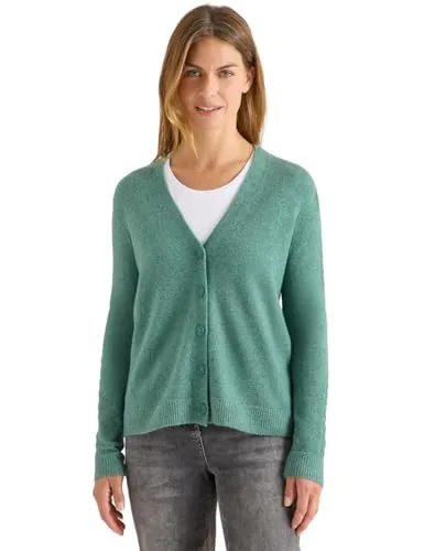 Produktbild CECIIL Damen Cardigan in jewel grün melange