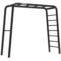 Berg Klettergerüst PlayBase M – Schaukelgestell mit Reckstange & Leiter - Schaukelgestell für Kinder ab 3 Jahren, stabil aus pulverbeschichtetem Metall und ideal für den Außenbereich – fördert die motorischen Fähigkeiten und sorgt für Spielspaß.