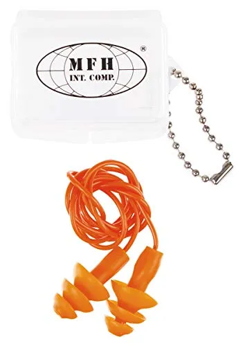 Produktbild MFH Ohrstöpsel mit RS Orange