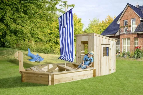 Weka Sandkasten 196 A mit Kajüte 291x116 cm