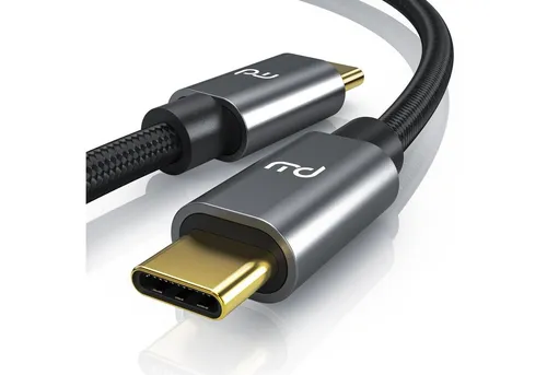 Primewire USB-Kabel, USB-C, 3.2 (50 cm), Gen 2x2-100 Watt PowerDelivery Ladekabel / Datenkabel 20 Gbit/s - 0,5m