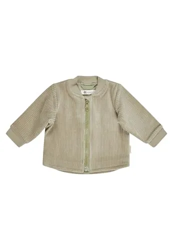 Sterntaler Unisex Babyjacke Nicki, steingrau, 56