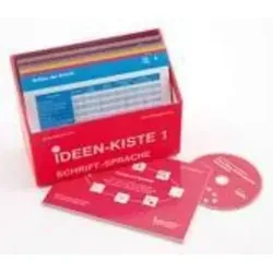 Ideen-Kiste 1 - Schrift-Sprache für Grundschulen - Schulbücher & Lernhilfen mit 168 kreativen Ideen für den sprachlichen Anfangsunterricht, ideal für LehrerInnen, die innovativen Unterricht gestalten möchten.
